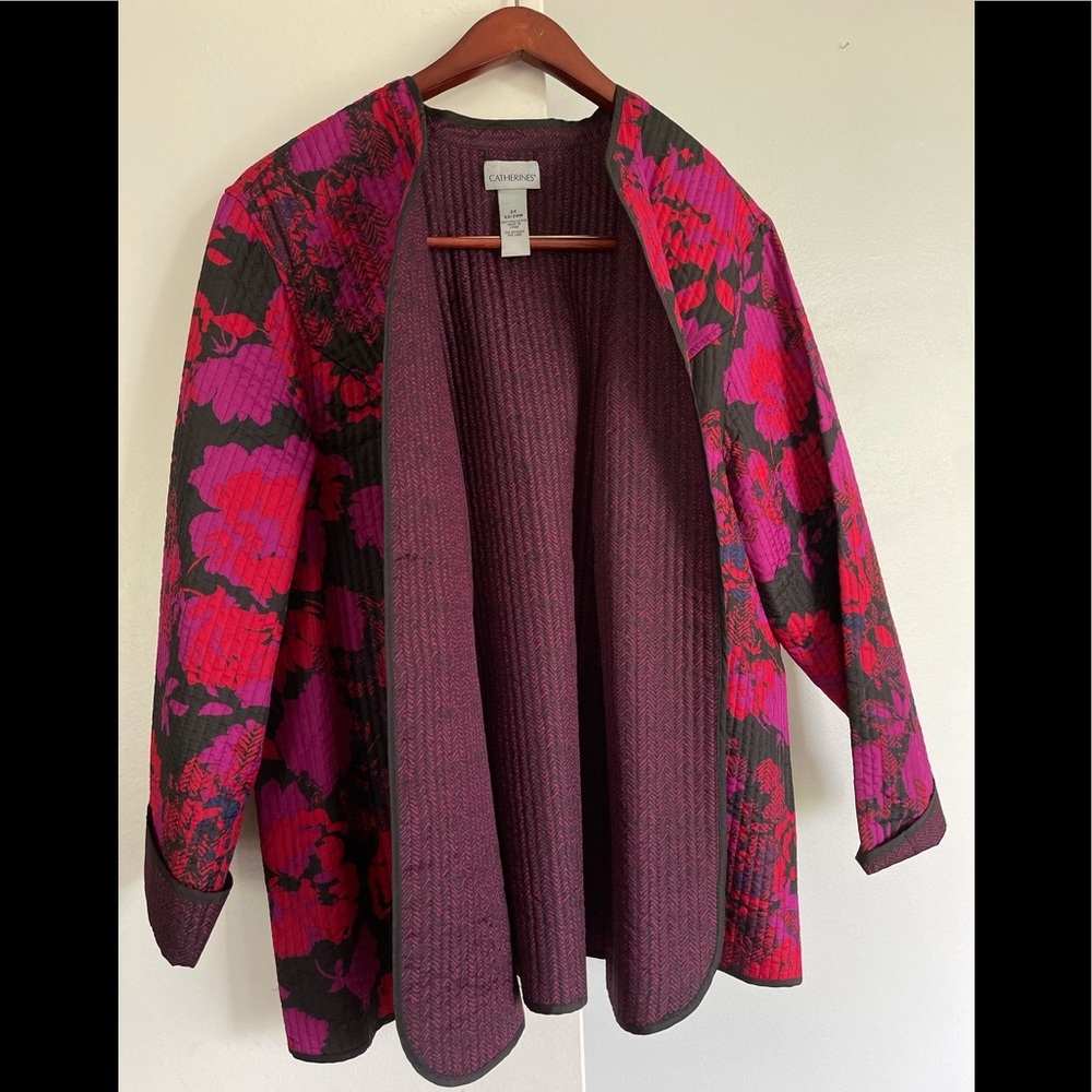 Catherine's Lightweight Quilted Jacket 2X 22/24W